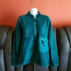 Green Patagonia Quarter Zip